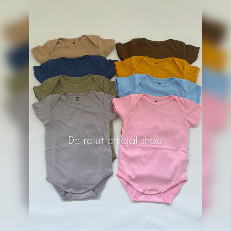 jumper bayi polos cotton adem