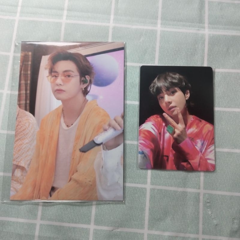 POSTCARD MPC TAEHYUNG V OFFICIAL BTS