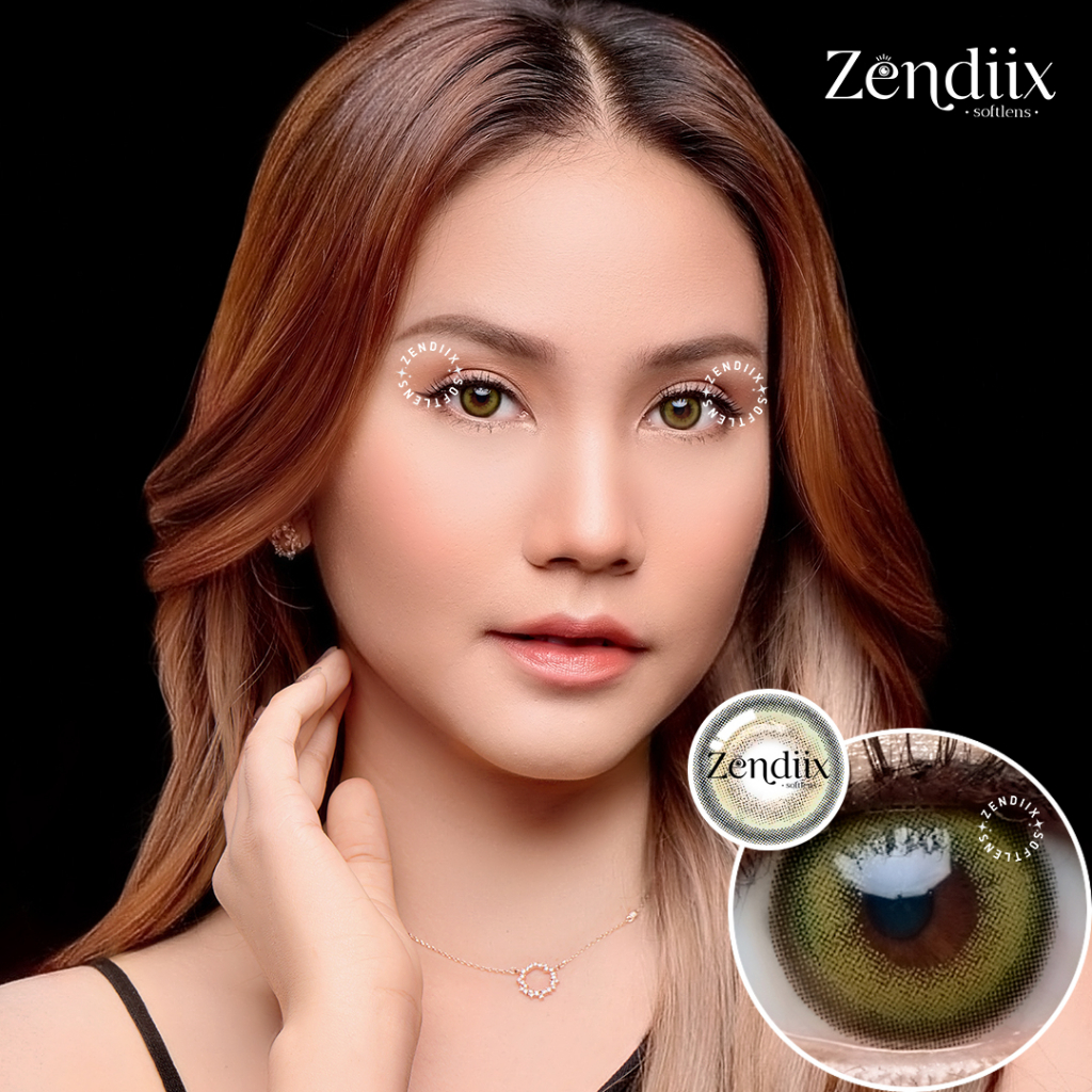 Softlens I-DOL MADE Warna MIST GREEN Normal Minus