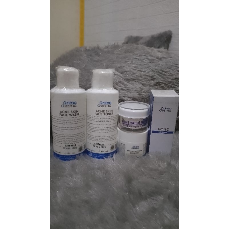 paketan primaderma acne white glow