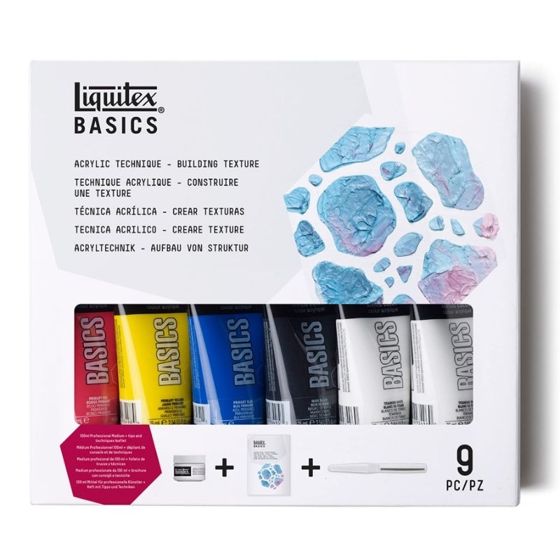 

Liquitex BASICS Acrylic Paint Technique Set - Building Texture