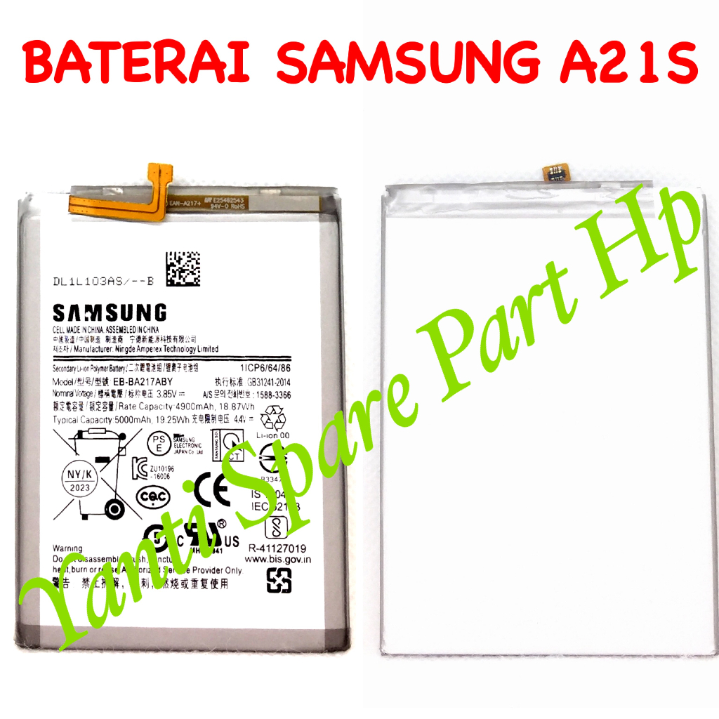 Baterai Samsung A21S A12 A02 M02 M12 EB--BA217ABY Original Terlaris New