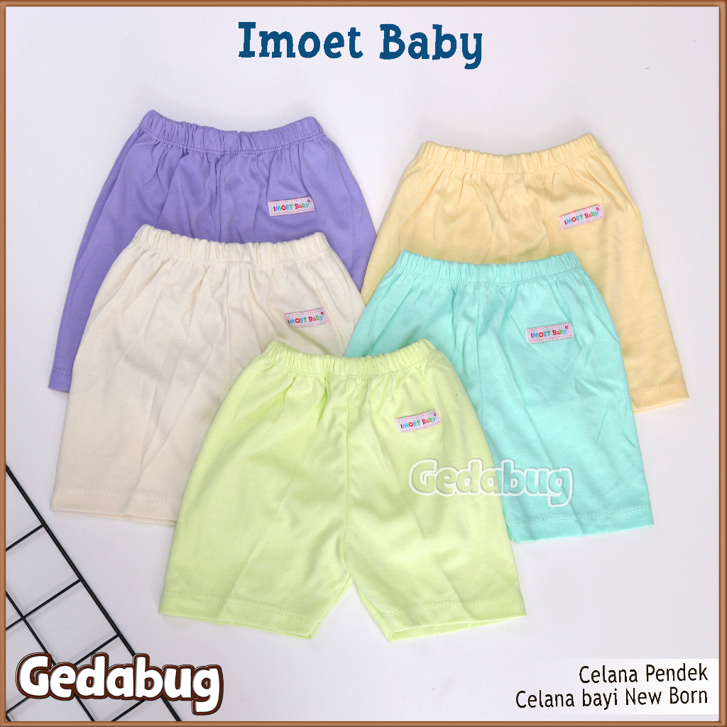 Celana PENDEK Imoet Baby | Celana Anak Pendek Dasar Warna