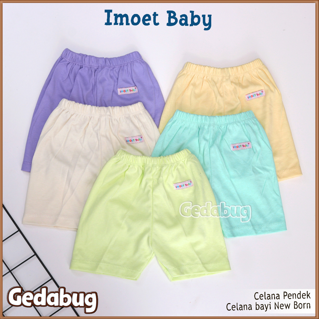 Celana PENDEK Imoet Baby | Celana Anak Pendek Dasar Warna