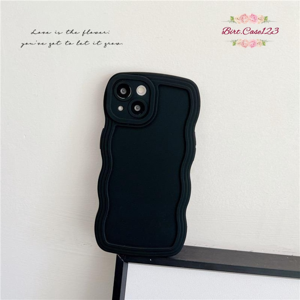 CASE SOFTCASE SILIKON GELOMBANG WAVY PROCAMERA MACARON A58 5G A78 5G BC7752