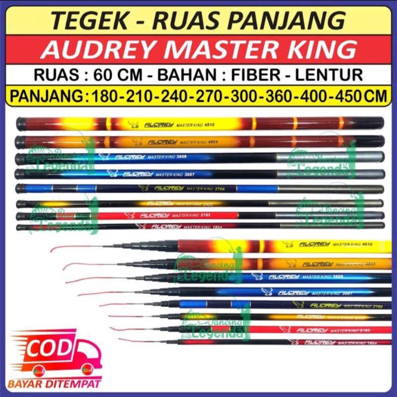joran tegek audrey master king 180 210 240 270 300 360 400 450 COD
