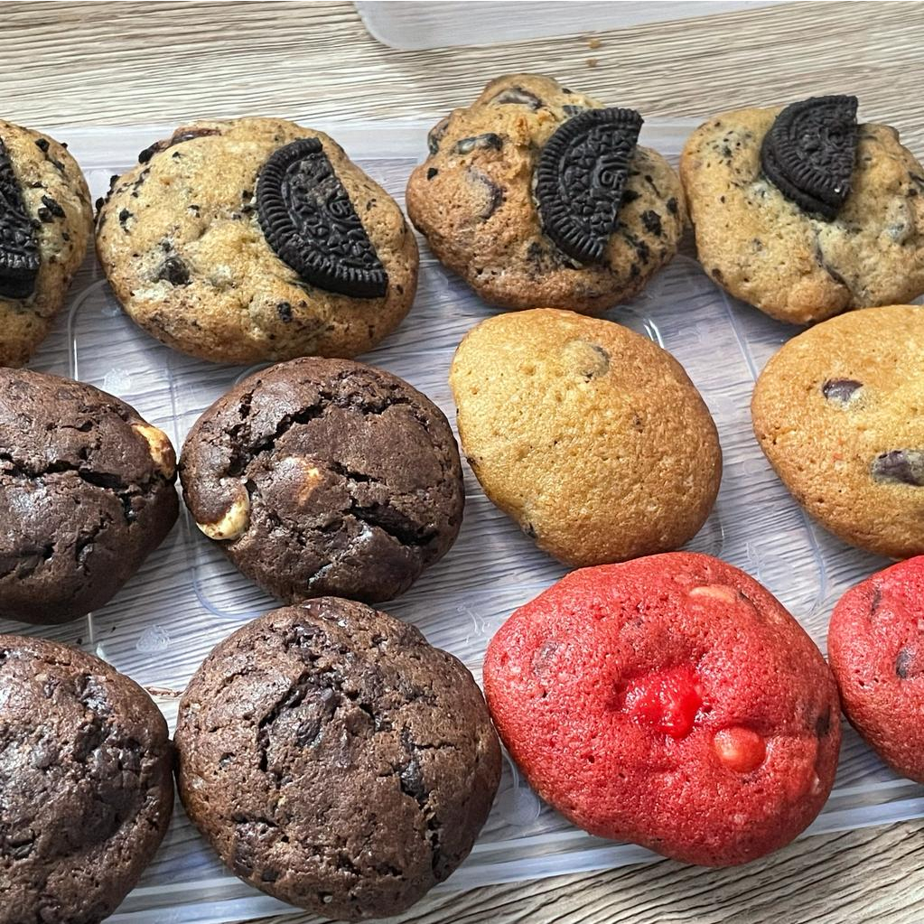 

RED VELVET AMERICAN COOKIES