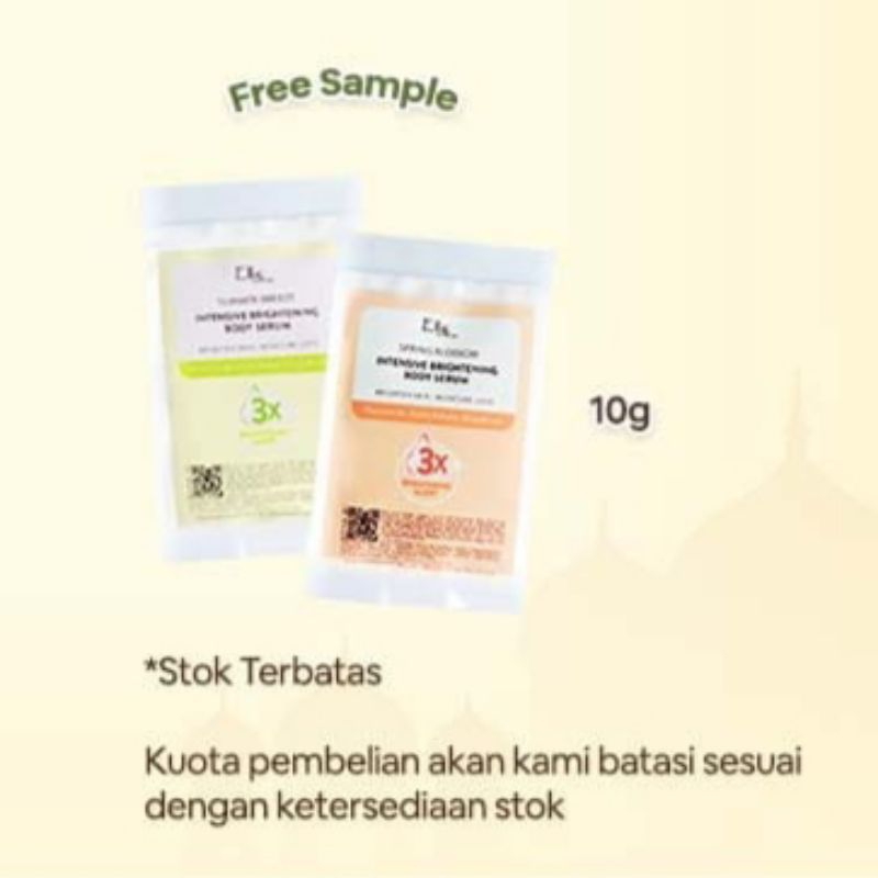 Ella Skincare Sample Sachet (Hanya untuk Gift)