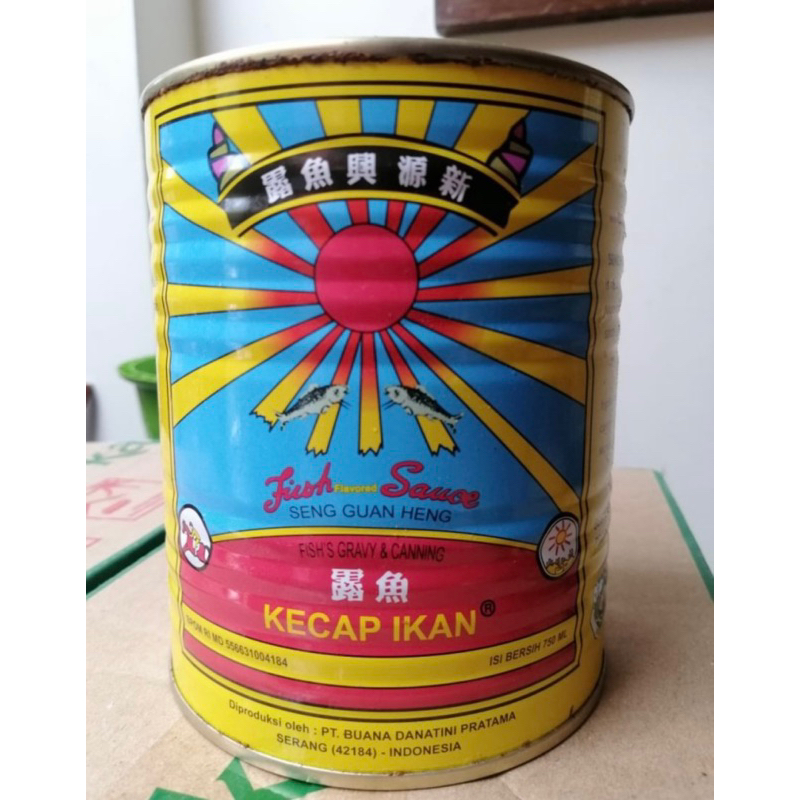 

Seng Guan Heng Kecap Ikan Kaleng - Fish Sauce