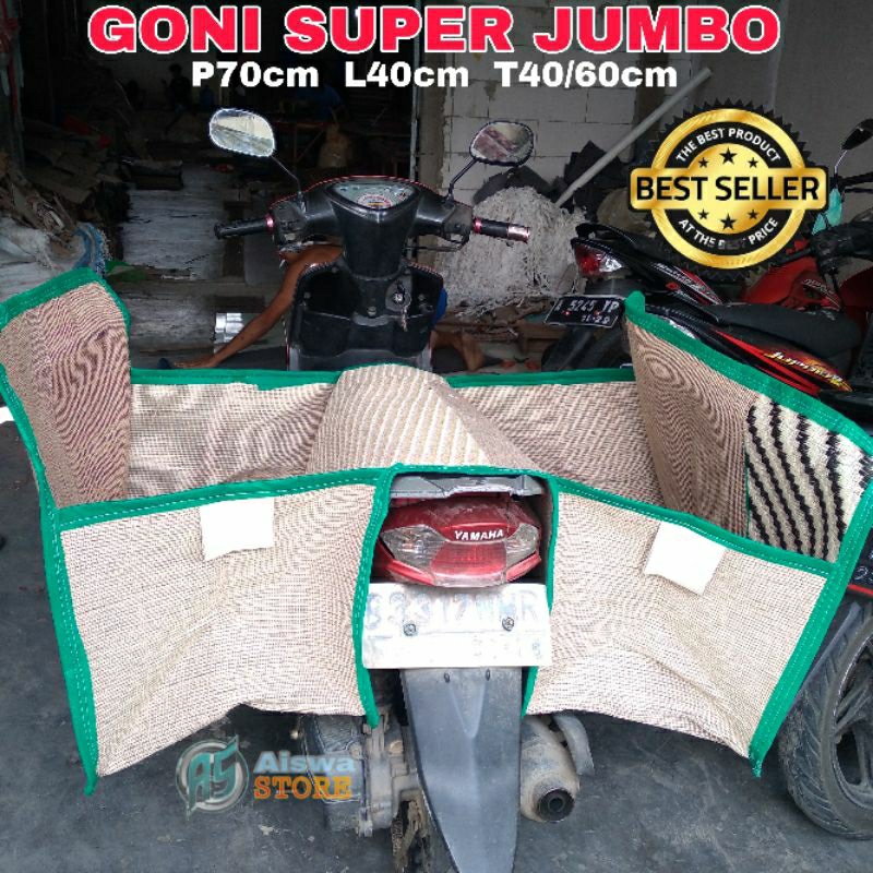 Motor Kurir Super Tas Motor Kurir Super Jumbo Tas Obrok Motor Bahan Anti Air Kuat Awet Deskripsi Pro