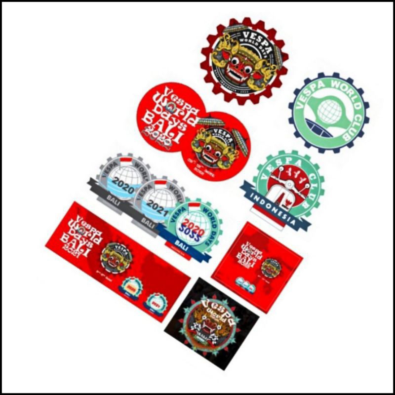 stiker vespa world day 2022/sticker vespa world day bali 2022/stiker vespa indonesia