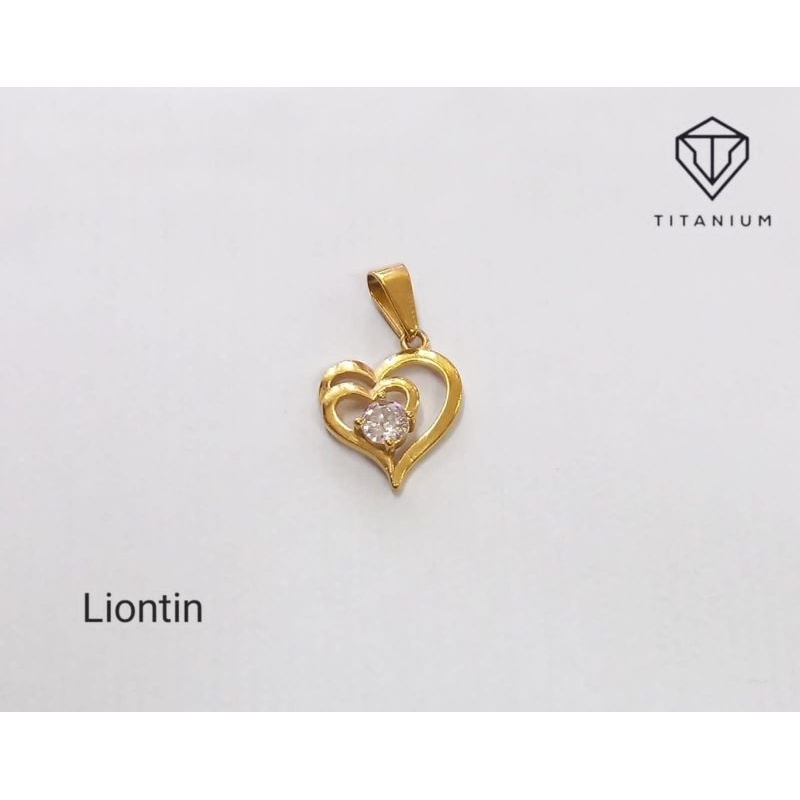 LIONTIN TITANIUM EMAS BAGUS MURAH BANYAK MODEL STAINLESS STEEL 316L  BERKUALITAS B