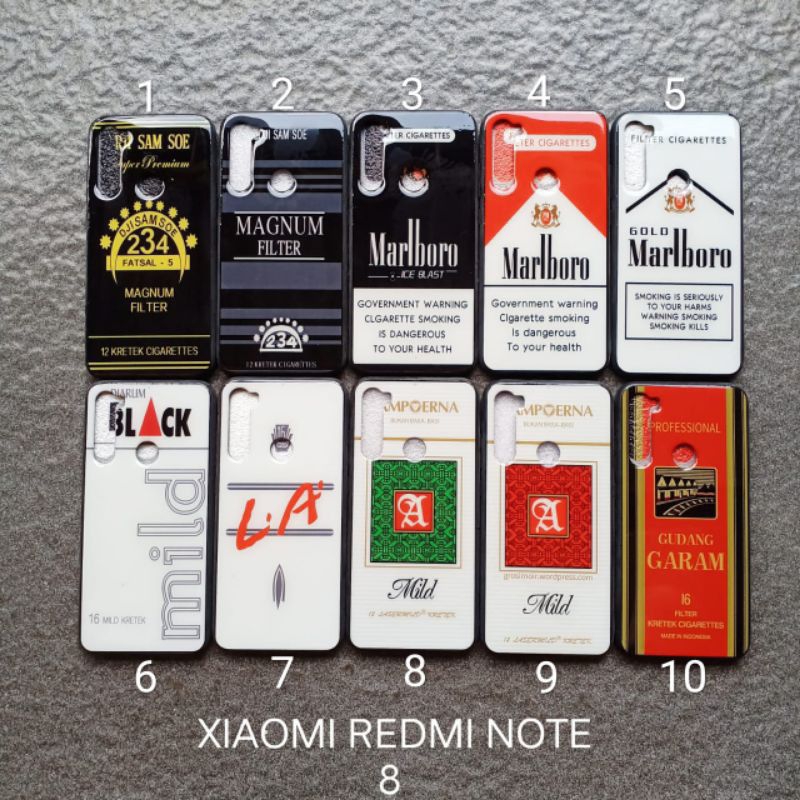 Case gambar Xiaomi redmi note 8 motif cowok soft softcase sofshell silikon cover casing kesing housing