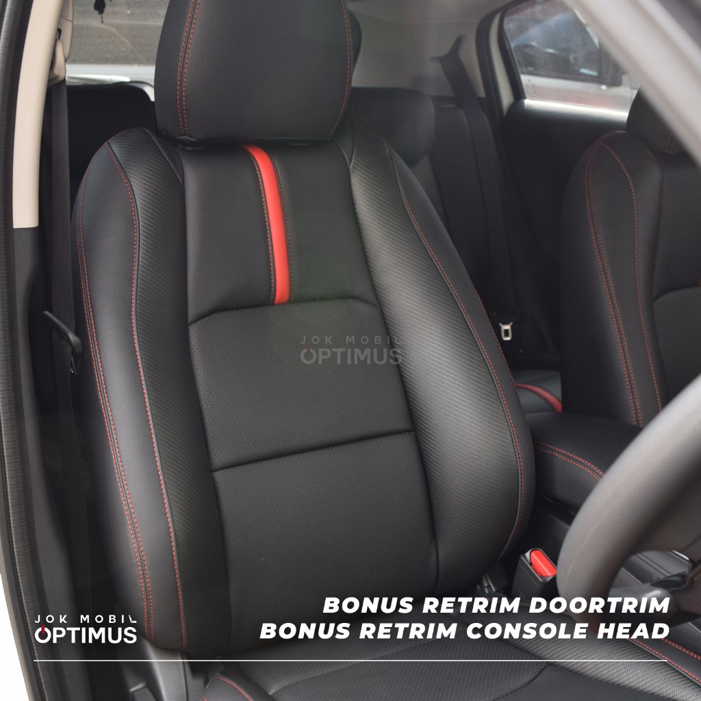 Sarung Jok Paten Mobil Honda Brio Bahan Vision Lugano