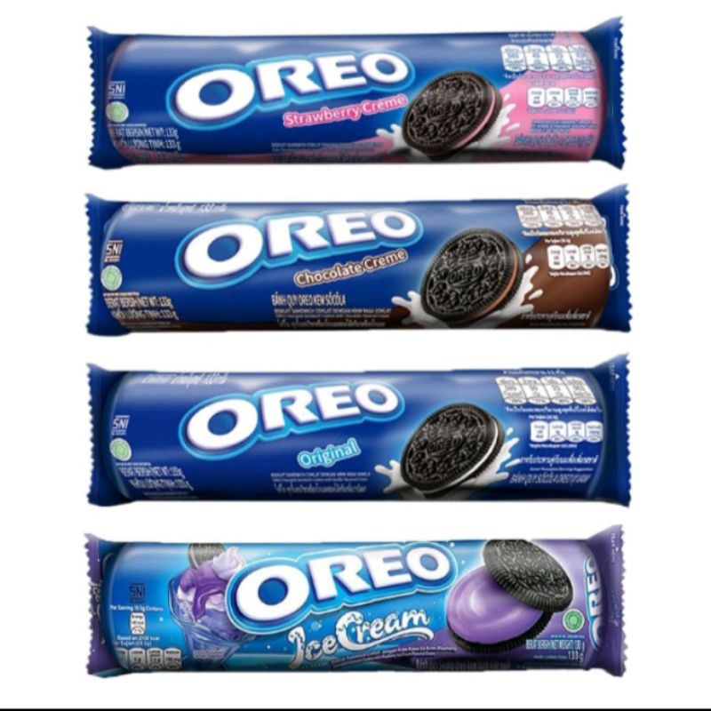 

Oreo Biskuit Kemasan Rol 119.6 Gr