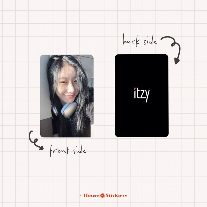 ITZY Unofficial Photocard Vol 2 (Gf Selca Edition)