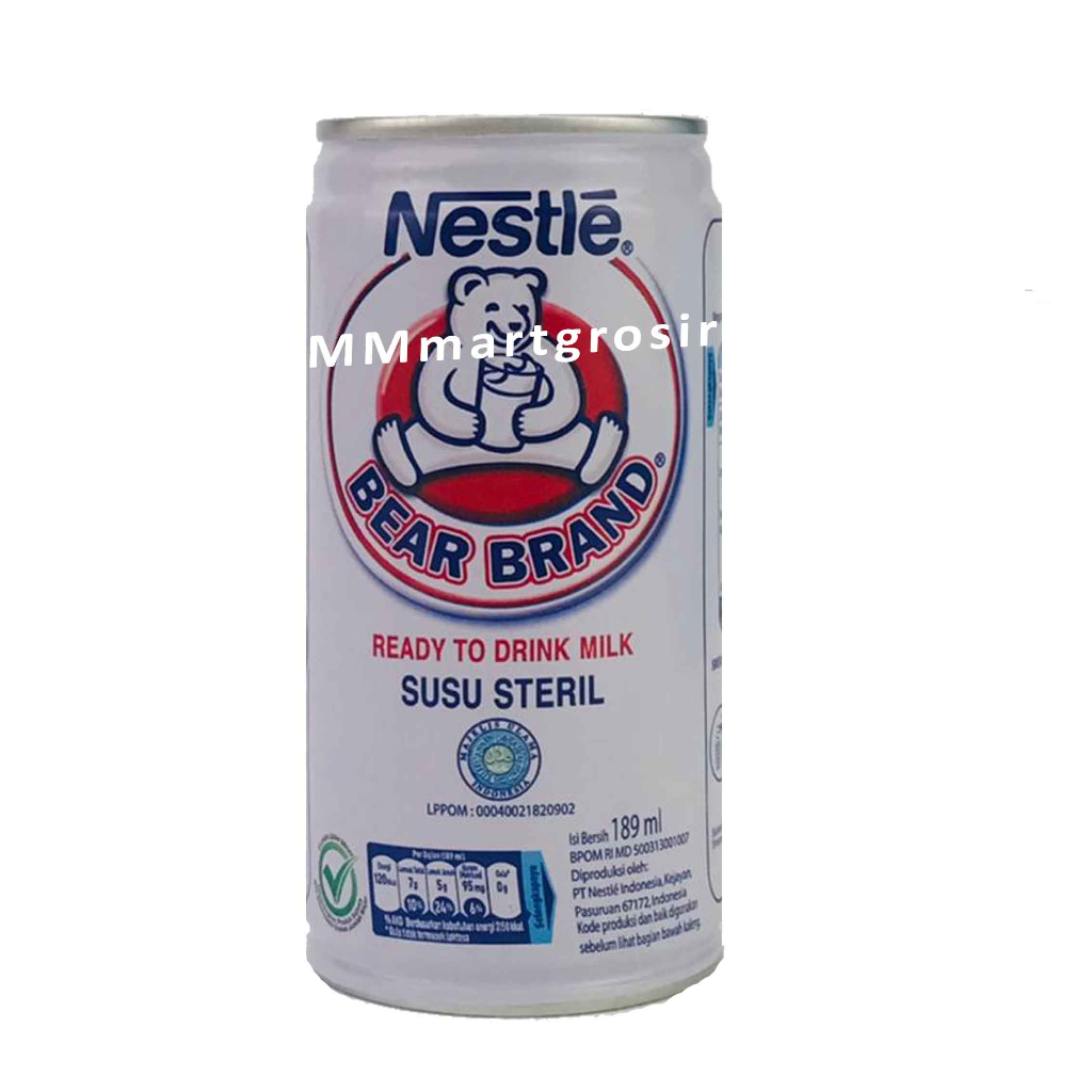 NESTLE BEAR BRAND SUSU STERIL189ml