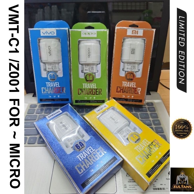 PROMO CHARGER Z001 VMT C1 MICRO ALL BRAND/TRAVEL CHARGER ALL BRAND FOR MICRO USB BY SMOLL
