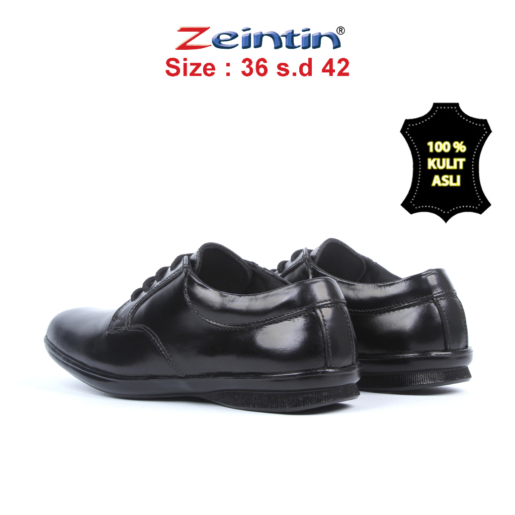 Zeintin - Sepatu Pantofel Wanita Loafers Kulit Asli Kasual Formal Fashion Sepatu Kerja Wanita Nyaman BJ