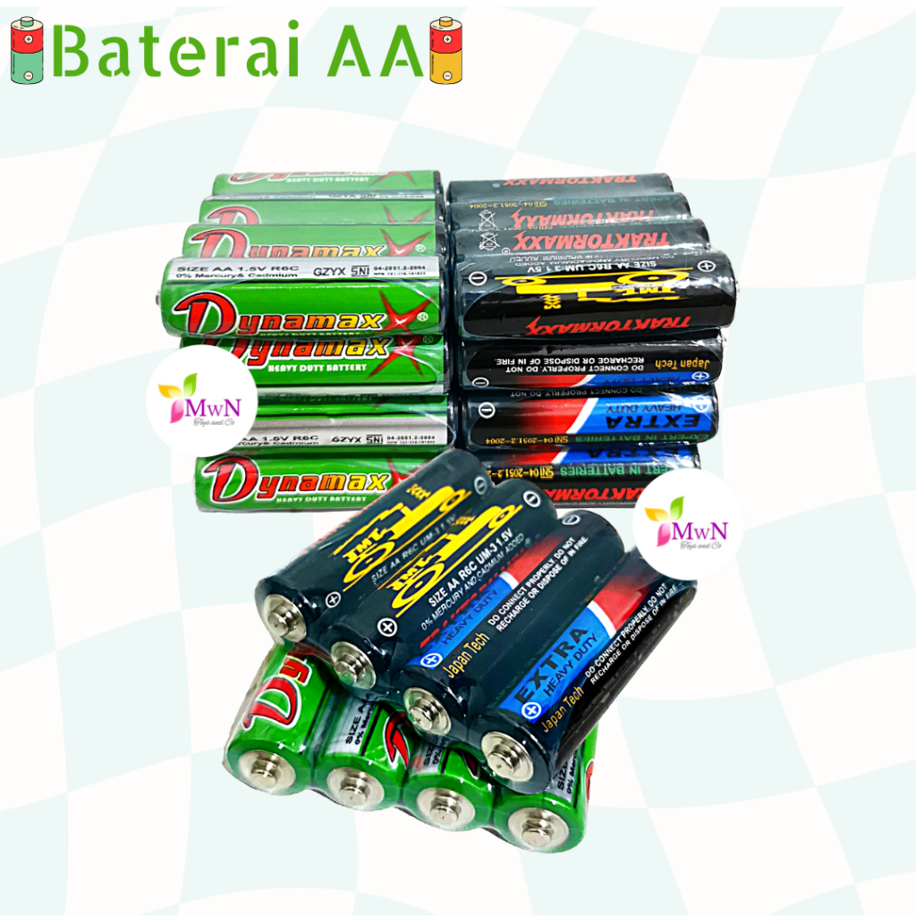 mwn.toys Baterai Mainan jenis AA / A2