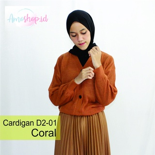 Cardigan Rajut Outer Polos