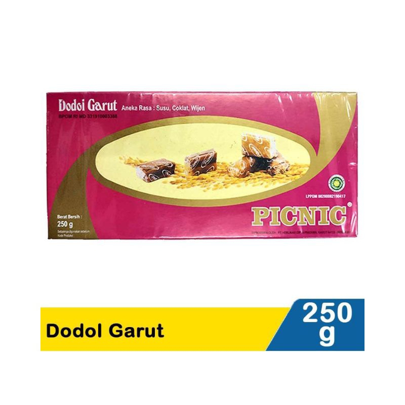 Dodol Picnic Garut Makanan Daerah 250g