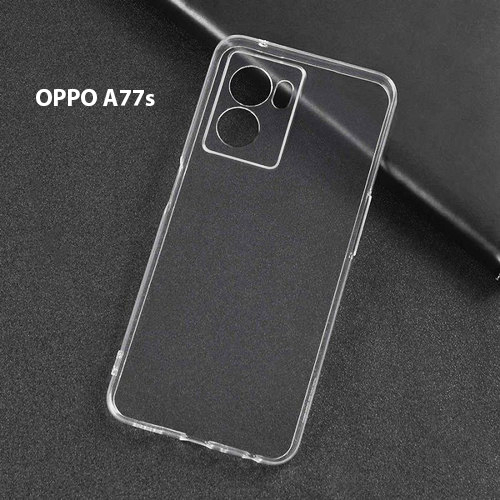 Case OPPO A77s Casing Clear HD KETEBALAN 2MM BENING TRANSPARAN TPU Premium Softcase