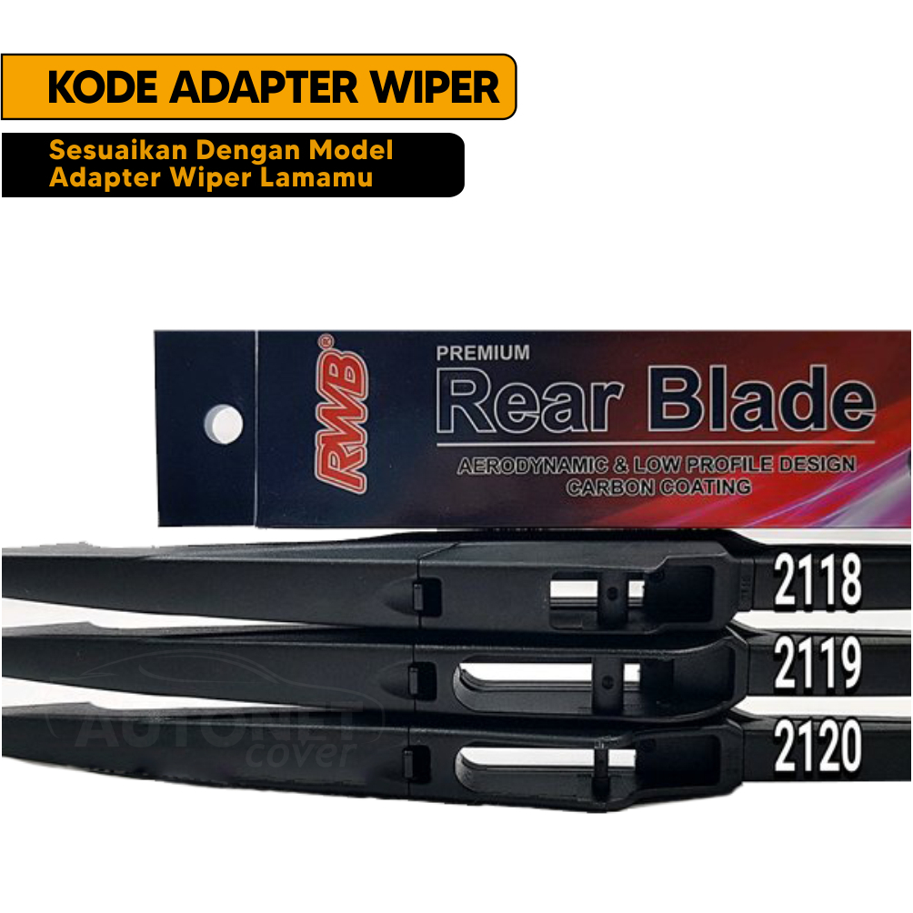 Wiper Mobil Belakang Rear RWB Original Avanza Innova Xenia Calya Brio Sigra Grand Livina Rush Hrv Fortuner Alphard Agya