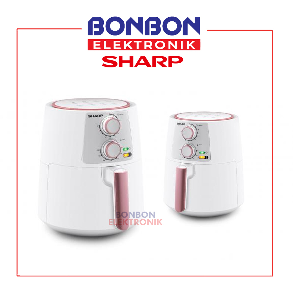 Sharp Air Fryer 4L KF-MP42WH 1250W /Penggoreng Tanpa Minyak 4.2 L MP42