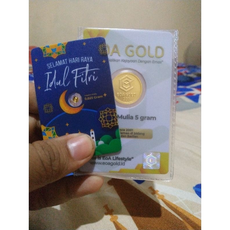 Emas Batangan Logam Mulia 0.025