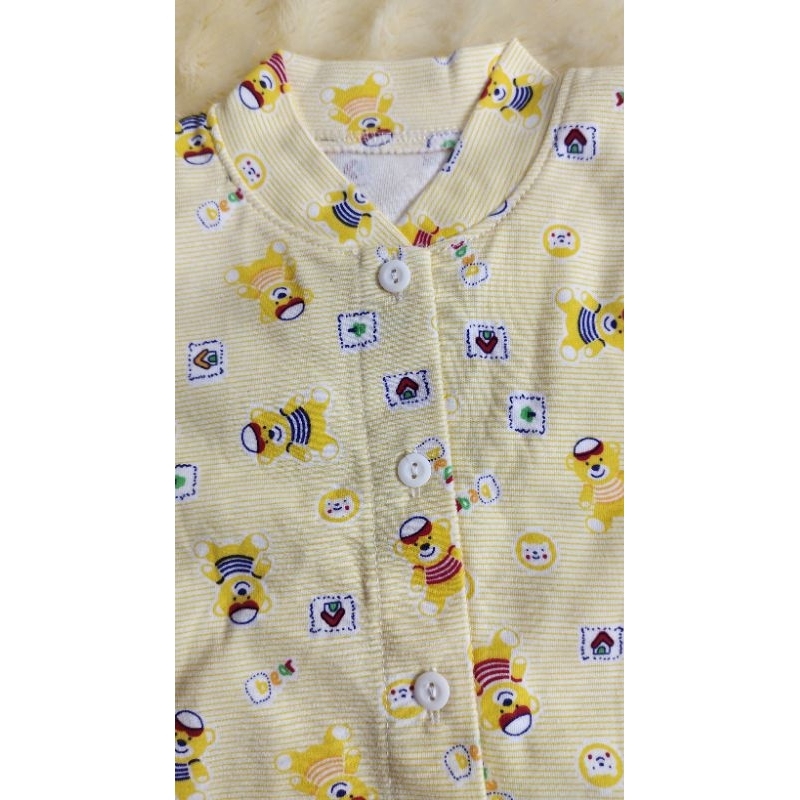 Setelan Baju Bayi 3pcs &amp; 6pcs Doubleknit Printed