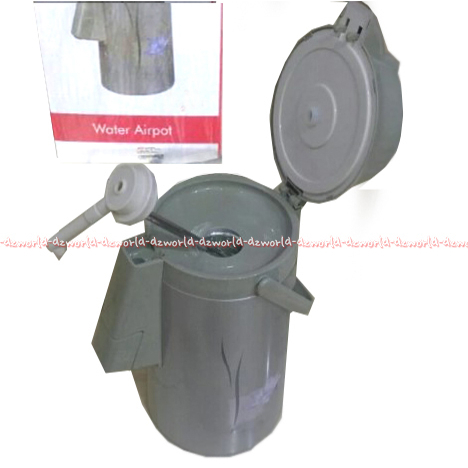 Kris Water Airpot 2.5Liter Thermos Dilapisi Dengan Kaca Kapasitas 2,5ltr Warna Krem Air Pot Termos Air Panas Model Tekan Pencet Krisbow Krischef