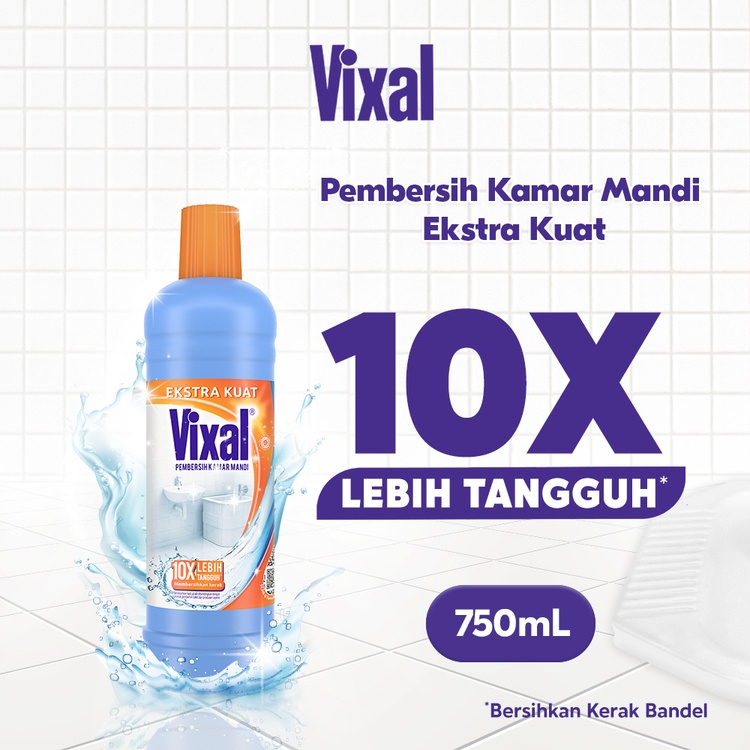 VIXAL PEMBERSIH KAMAR MANDI EKSTRA KUAT 750ML