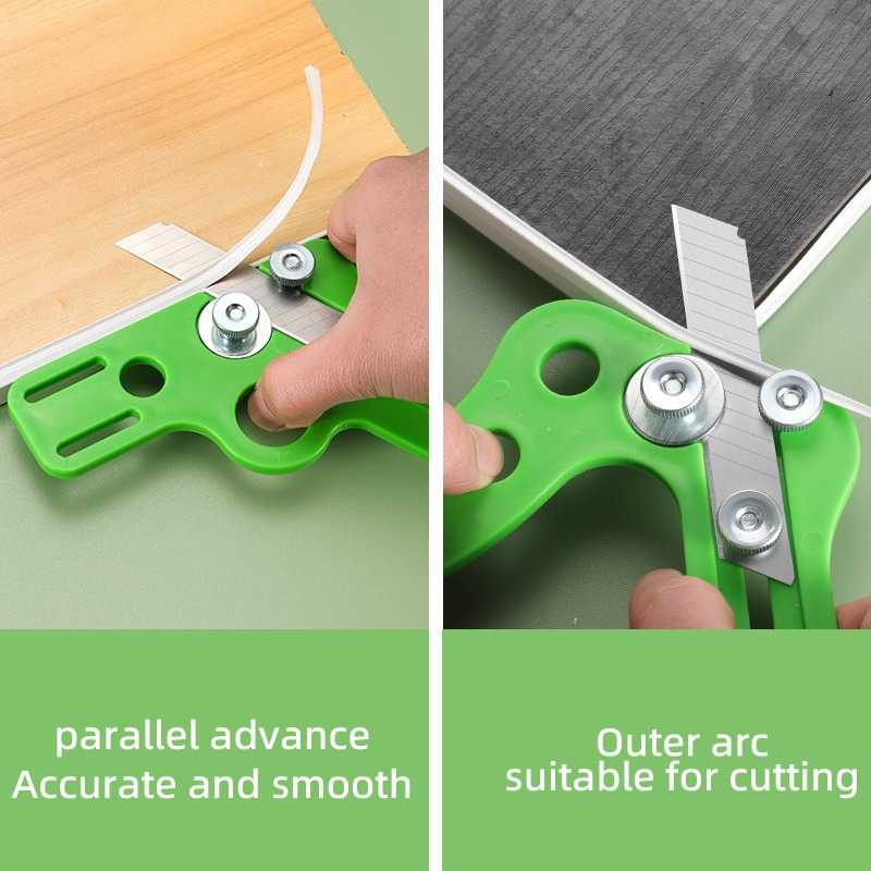 Pisau Pemangkas Tepi Kayu Edge Trimming Scraper Knife Cutter Piso Potong Desain Ergonomis Material Berkualitas