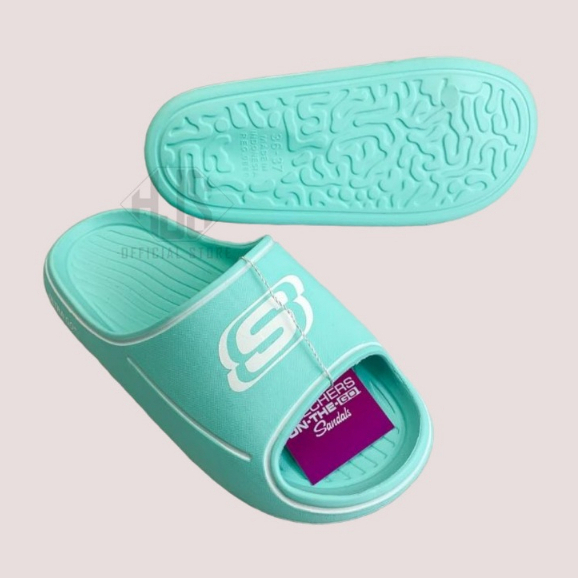 Sendal Wanita Skechers Sandal Cewek Terbaru Sandal Wanita Slop Kekinian Sandal Skechers Wanita Murah