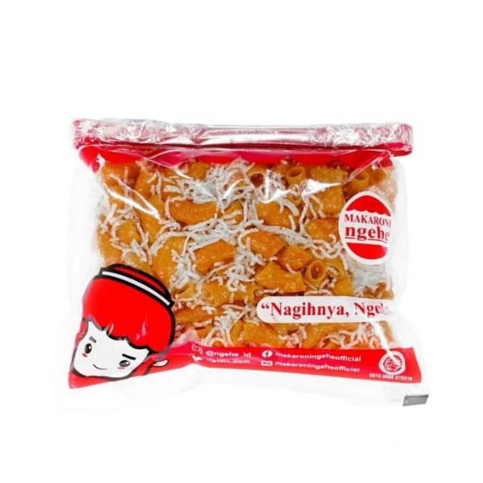 

2018 - (Kemasan Bungkus) Makaroni Mix Bihun Mahe / Makaroni Mix Bihun Pedas / Aneka Cemilan / Makaroni Mix Bihun (Free Bubble Wrap / Dus)