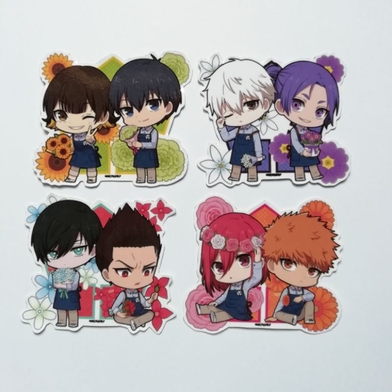

[ST-A-26] Sticker Anime Blue Lock Sticker Blue Lock Flower Sticker Bachira Meguru Sticker Yoichi Isagi