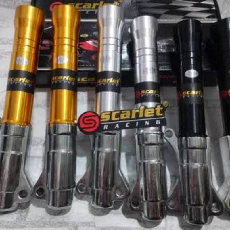 Tabung Shock Depan Bonus Seal Untuk Motor Mio Smile Mio Soul GT , Fino 115 , xride, Mio m3, mio jOri