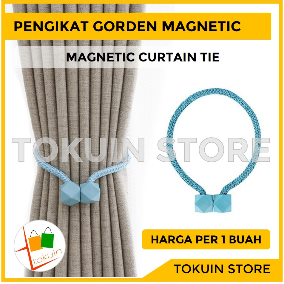 Tali Pengikat Gorden Magnet Tirai Hordeng Korden Magnetic Curtain Tie Rope