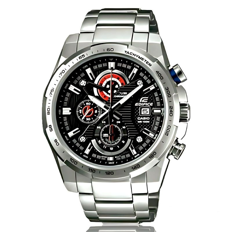 JAM TANGAN PRIA EDIFICE CHRONOGRAPH STAINLESS STEEL  EFR-523