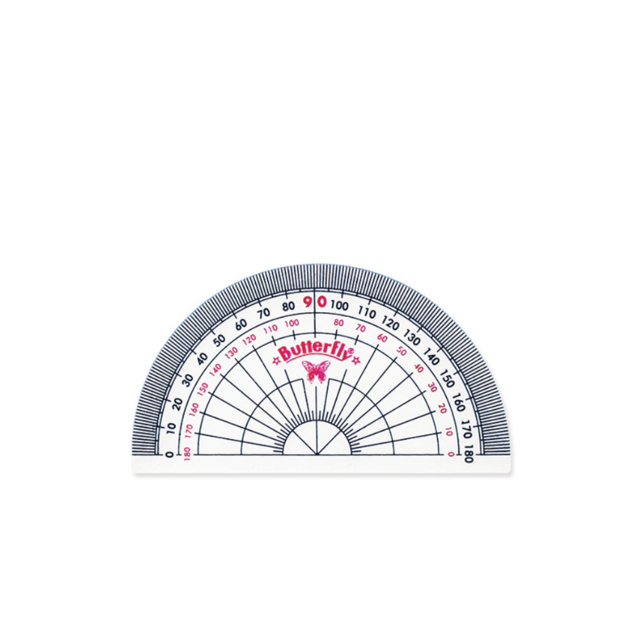 

Protector Busur Derajat Butterfly 180 8 cm ( 180/8 )