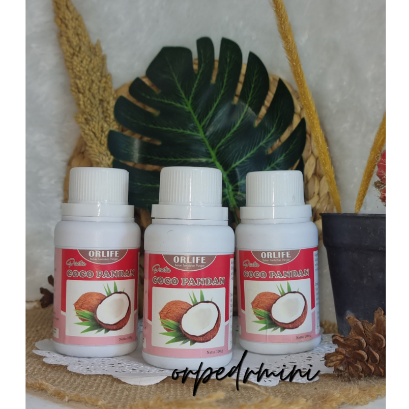 

Perisa Pasta Cocopandan Orlife 100 Gram (ORLIFE COCOPANDAN)
