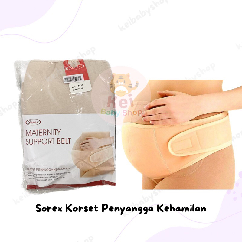 Korset Penyangga Kehamilan Sorex / Ikat Pinggang Ibu Hamil / Maternity Support Belt / Penyangga Perut Ibu Hamil