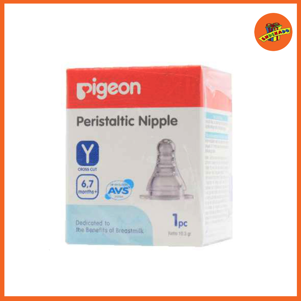 Pigeon Dot Peristaltic Nipple Isi 1pc