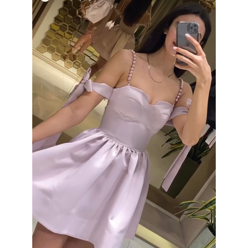 Rhey Dress satin