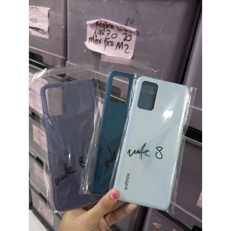 backdoor - tutup belakang - backcase Infinix Note 8