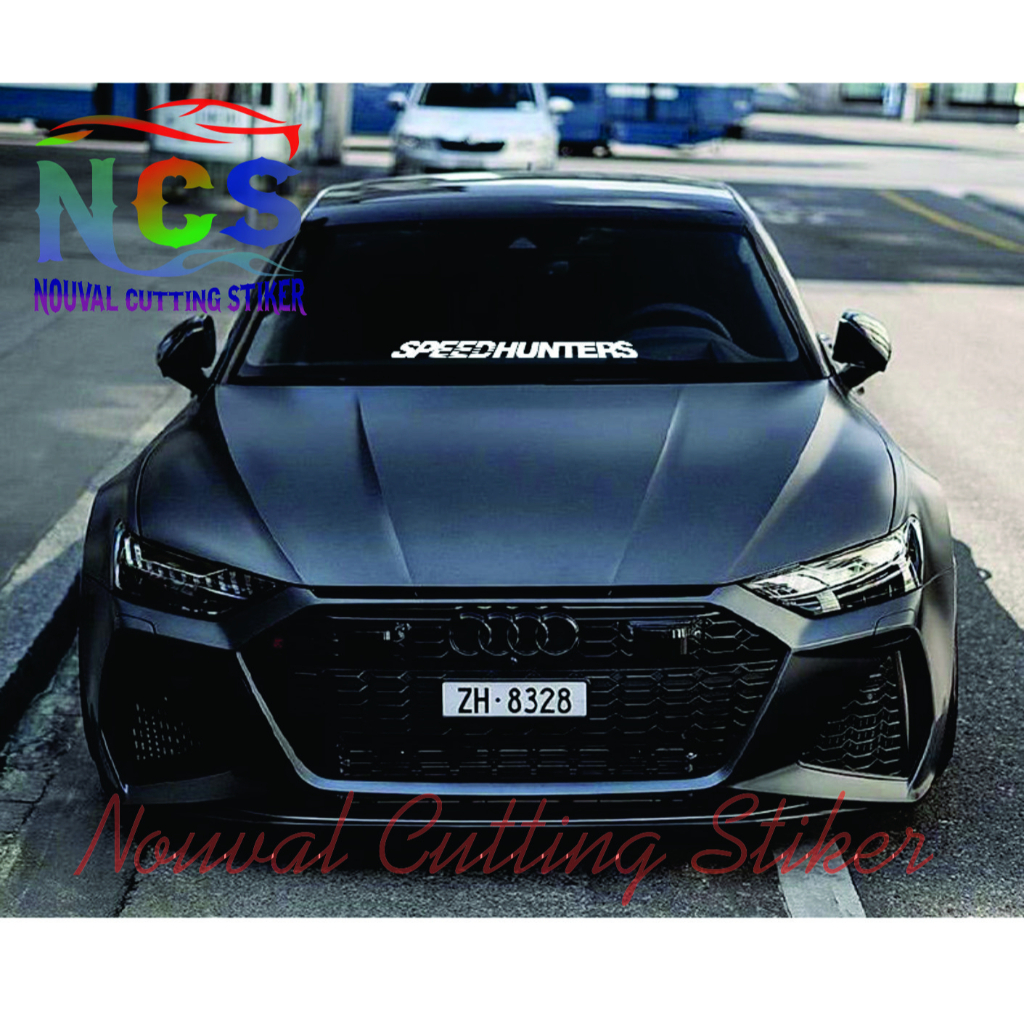 Promo stiker kaca depan speedhunters cutting stiker kaca depan mobil keren