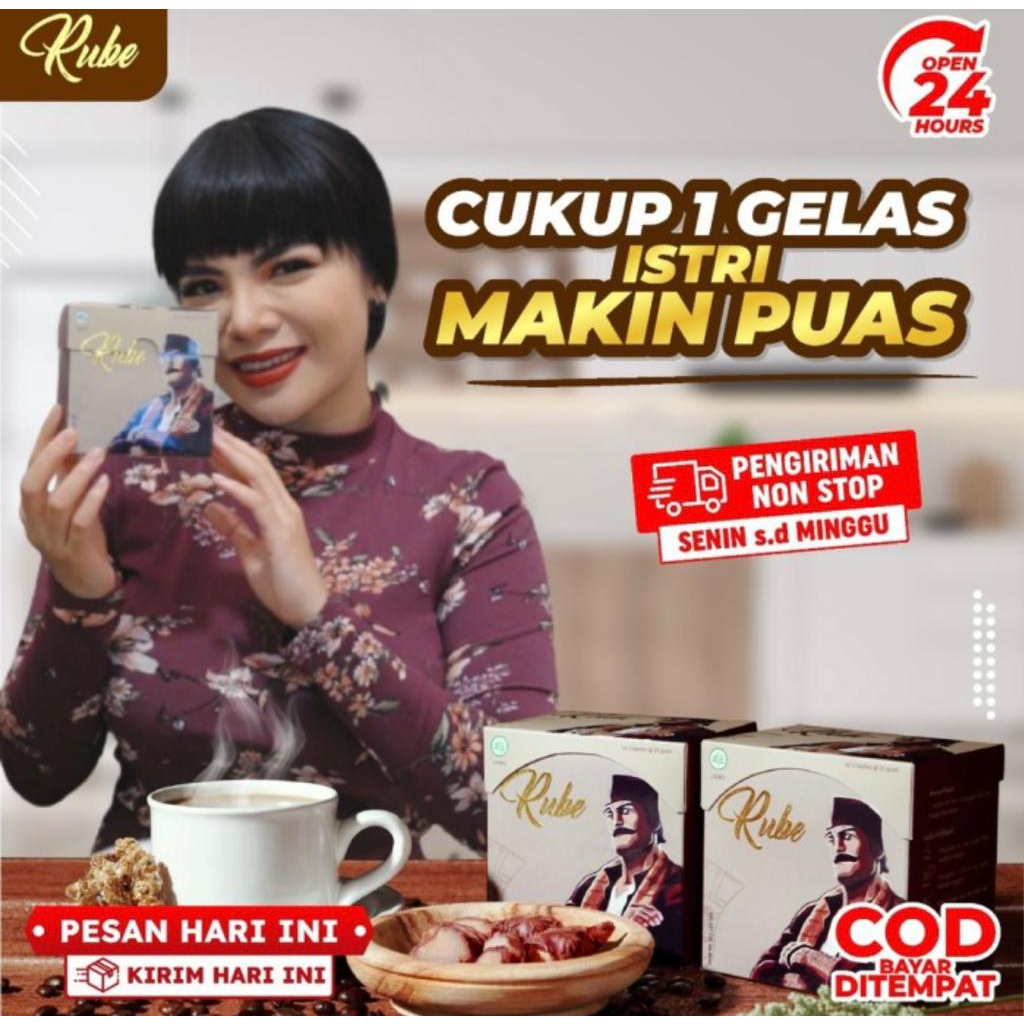 

RUBE COFFEE - Kopi Rube Original - Jahe Merah 100%