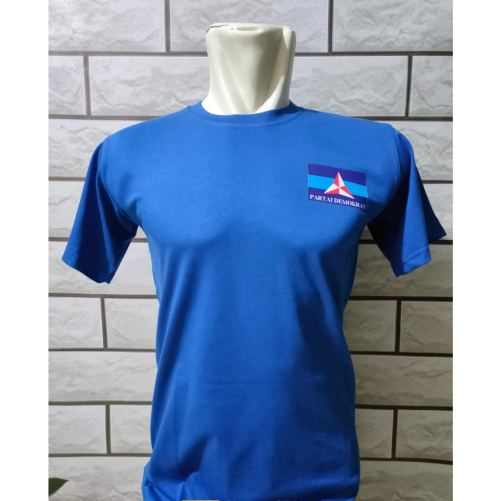 KAOS DEMOKRAT | KAOS OBLONG DEMOKRAT | KAOS PARTAI DEMOKRAT | KAOS PARTAI PRIA DAN WANITA