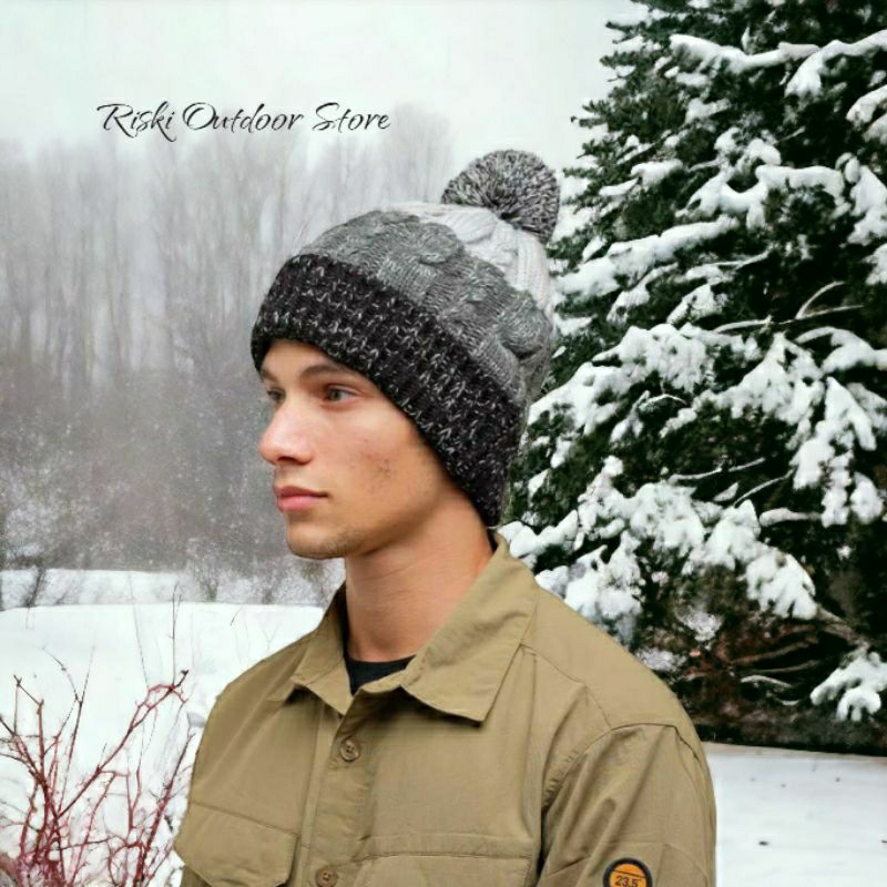 Kupluk Eiger 1989 X-Calentadores Beanie Grey Original